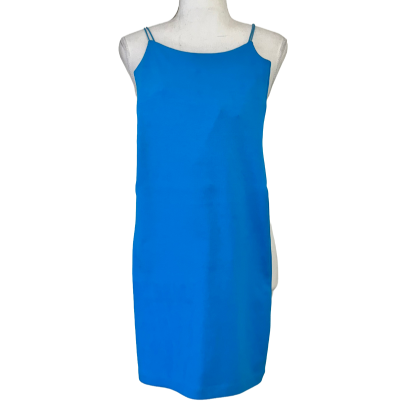 Blue Slip Dress- ZARA