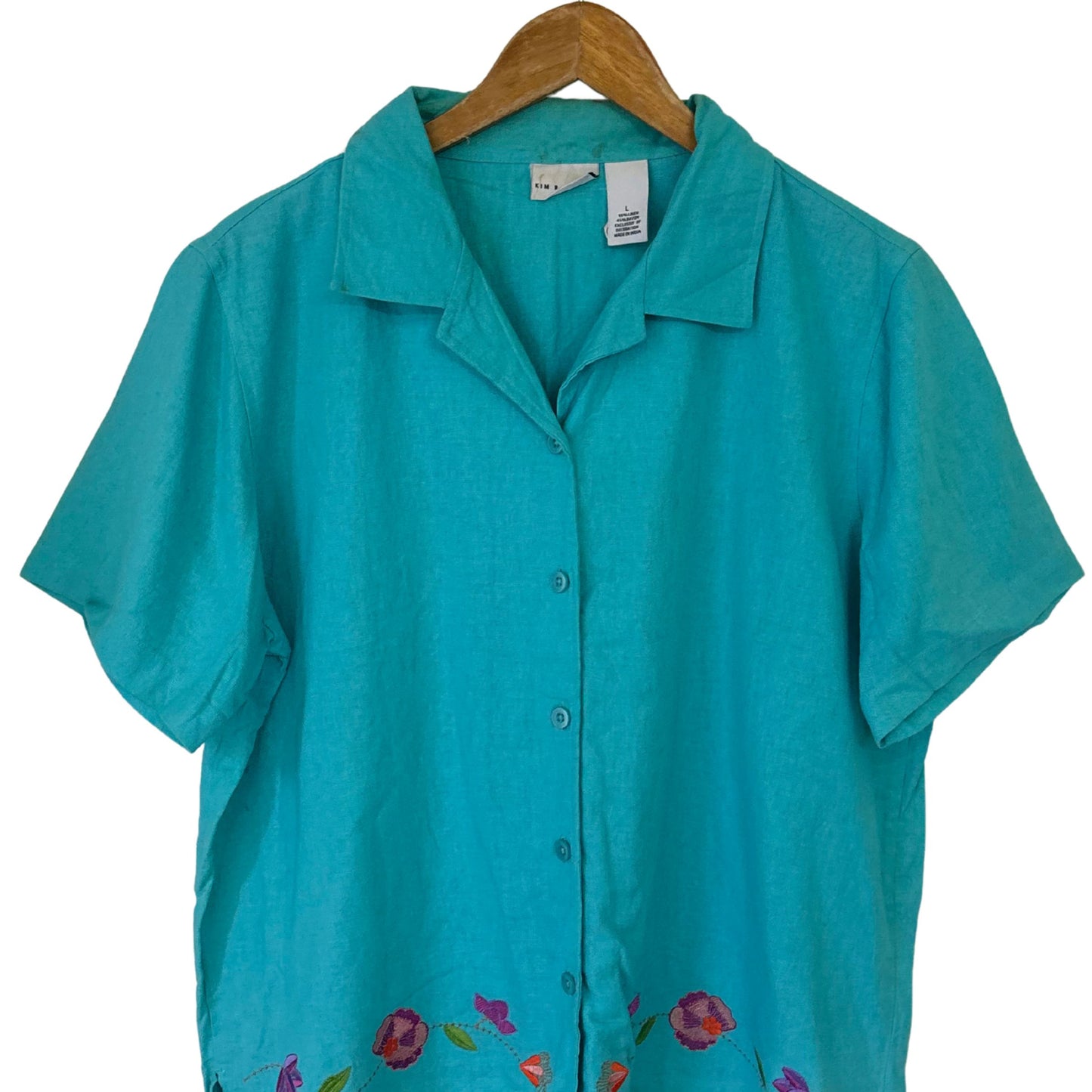 Bloom Button Up