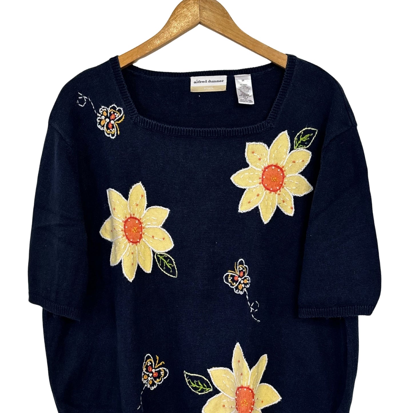 Navy Floral Flash