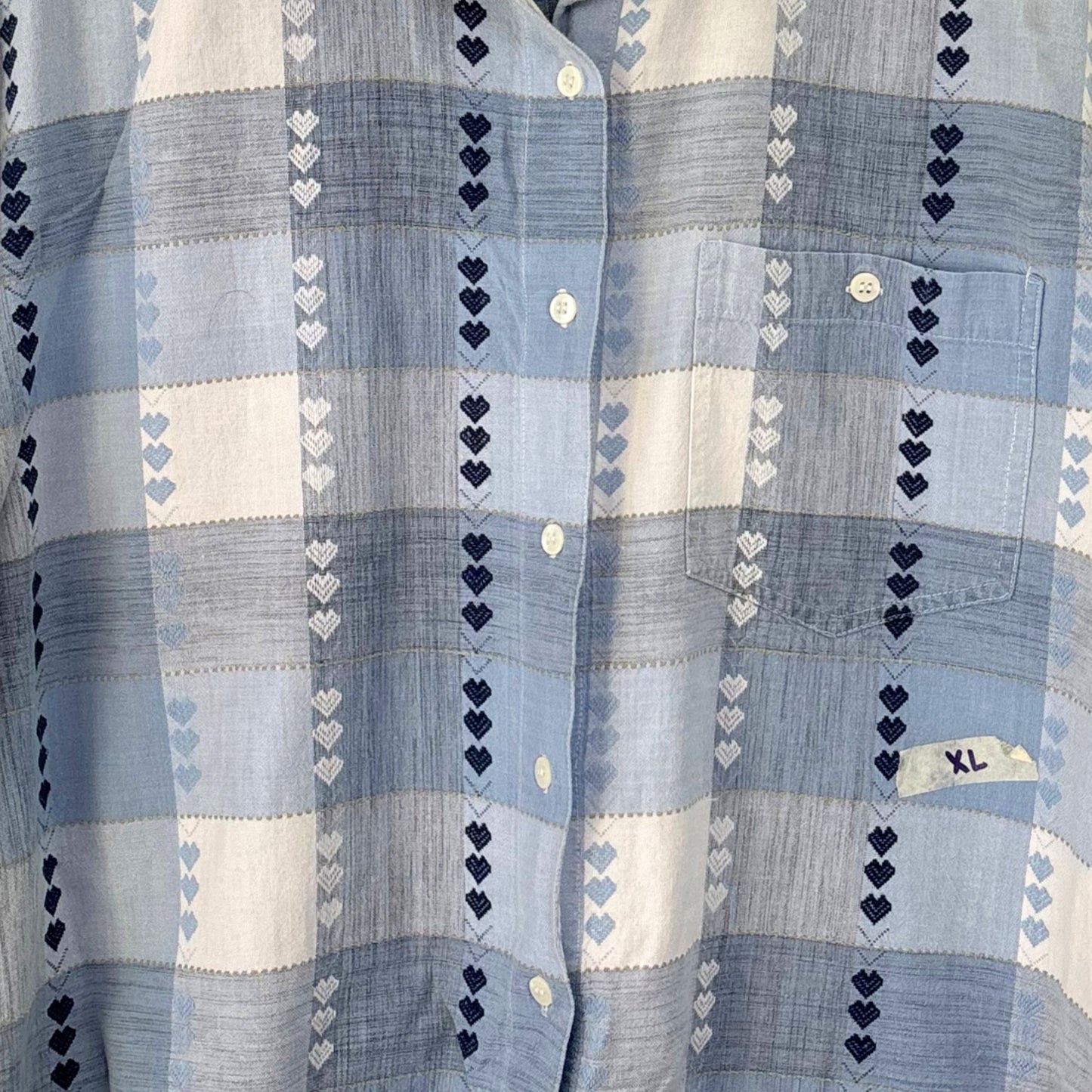 Heart Plaid Shirt
