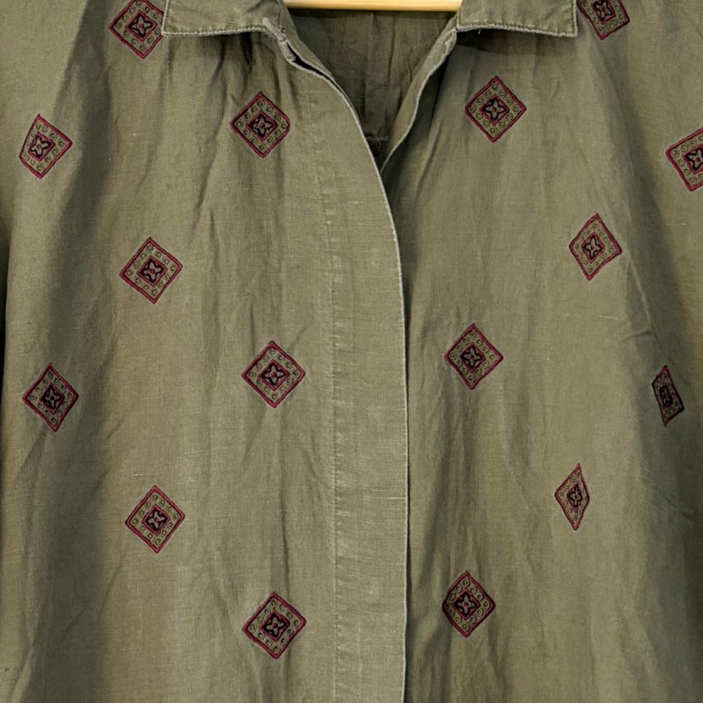 Olive Diamond Shirt