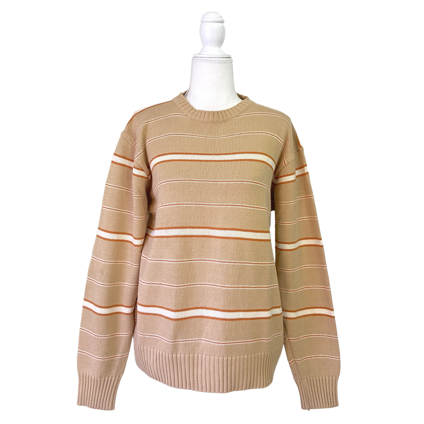 Striped Beige Sweater