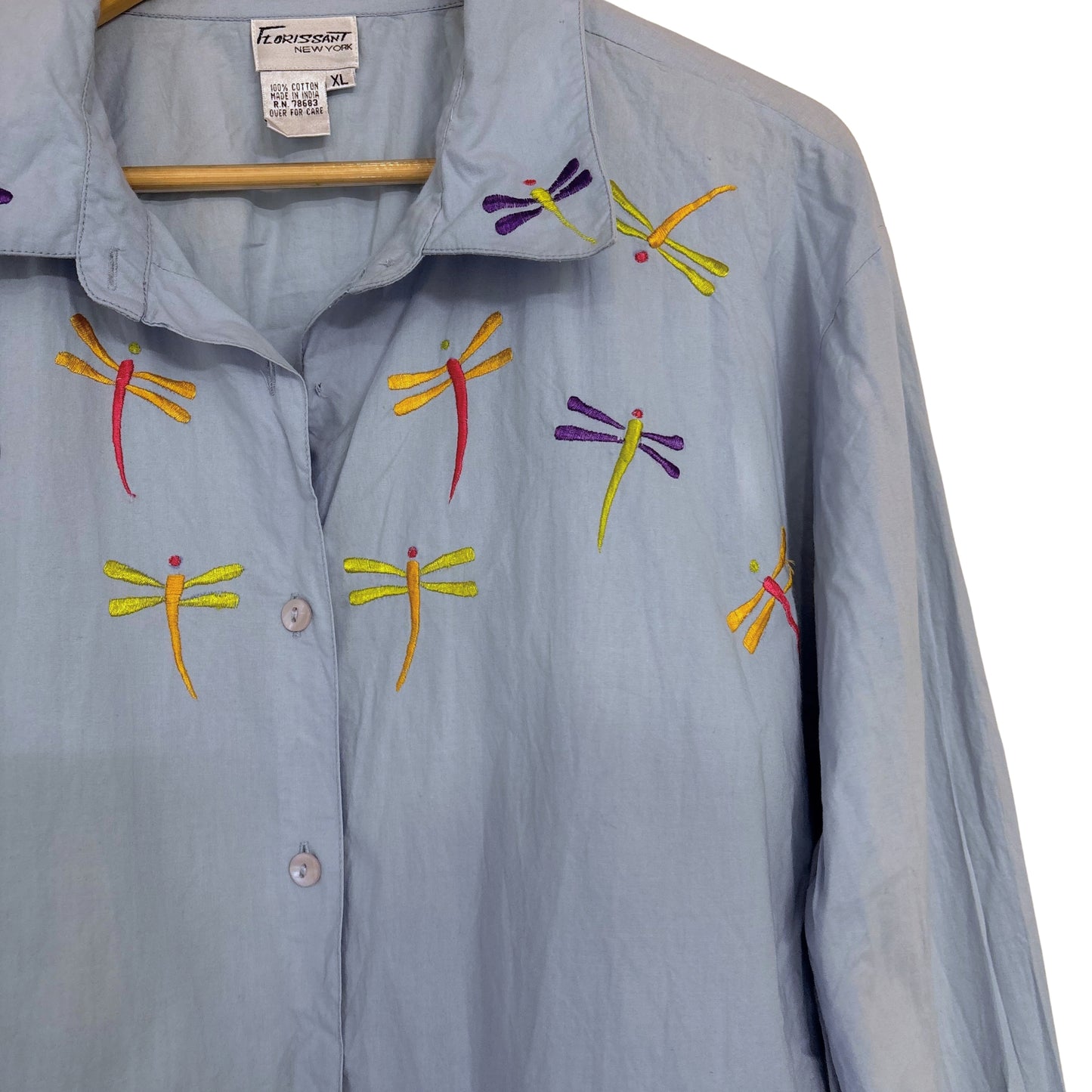 Flies on Shirt