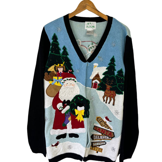 Santa North Pole Cardigan
