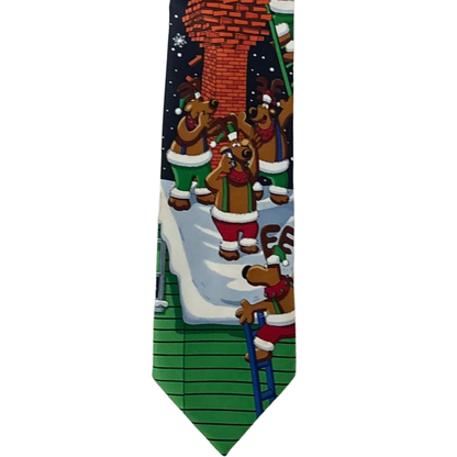 Jolly Caroling Dachshunds
