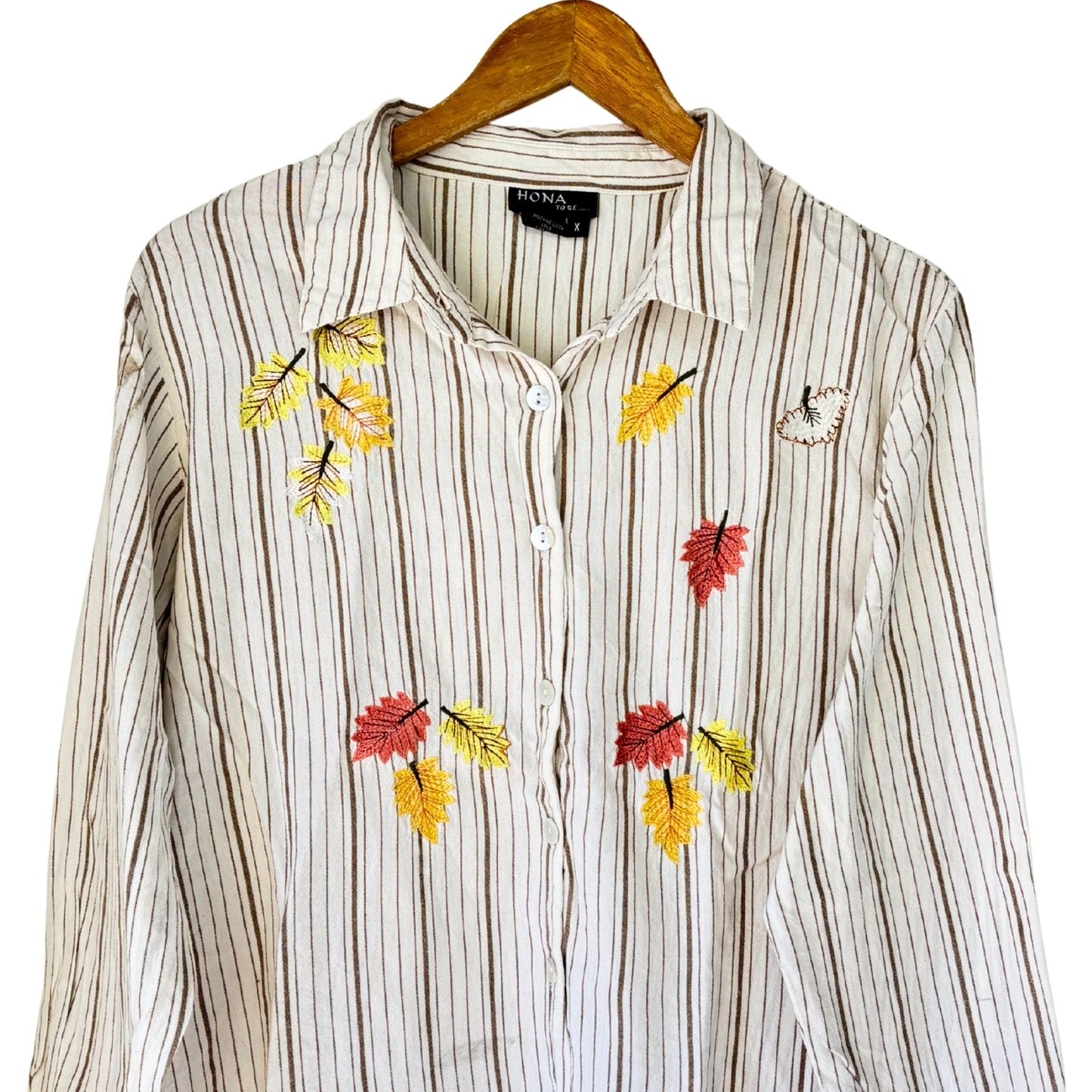Stripe and Leaf Chic