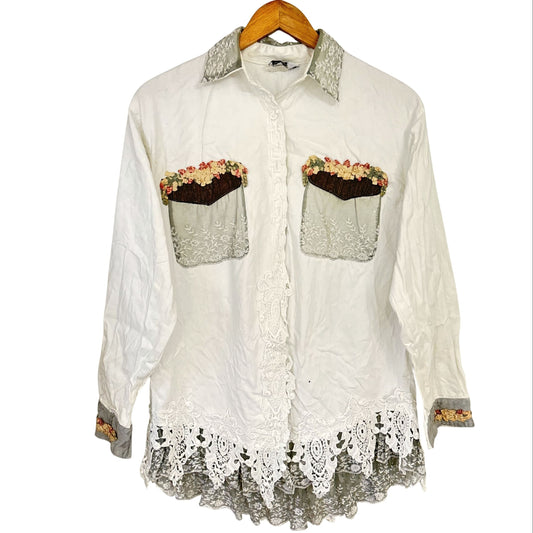 Floral Pocket Lace Bottom