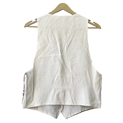 Paisley Print Vest