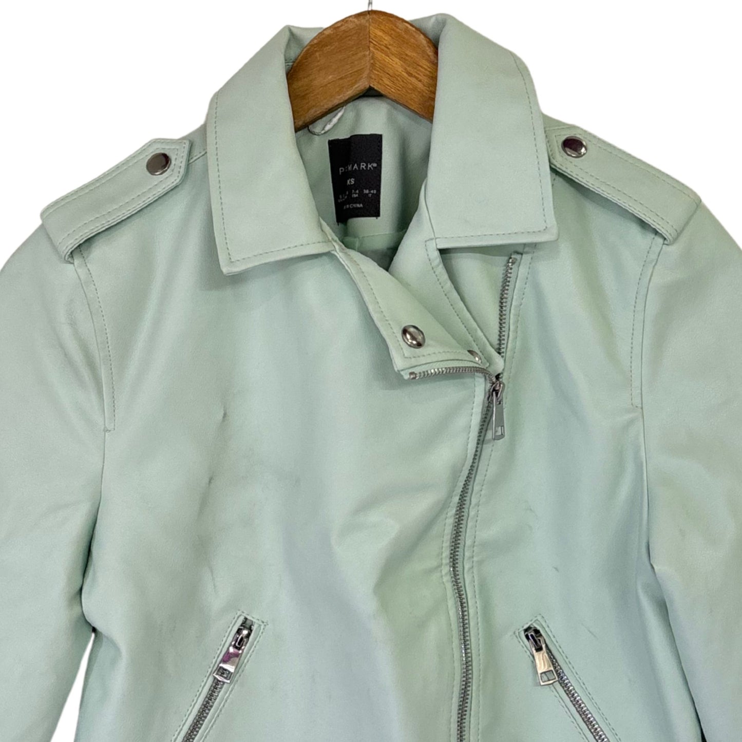 Pastel Leather Jacket