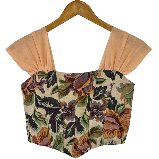 Floral Bustier