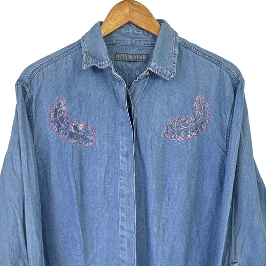 Vintage Pink Leaf