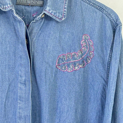 Vintage Pink Leaf