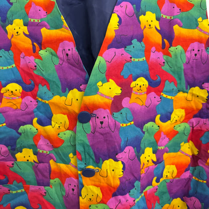 Puppy Rainbow Vest