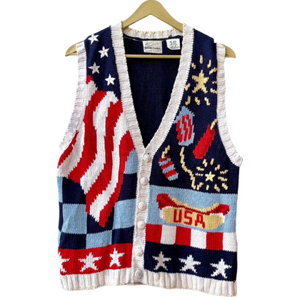 USA Sweater Vest