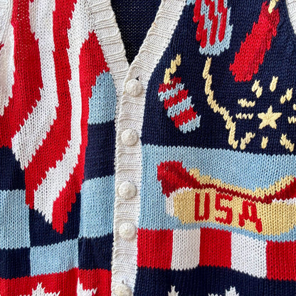 USA Sweater Vest