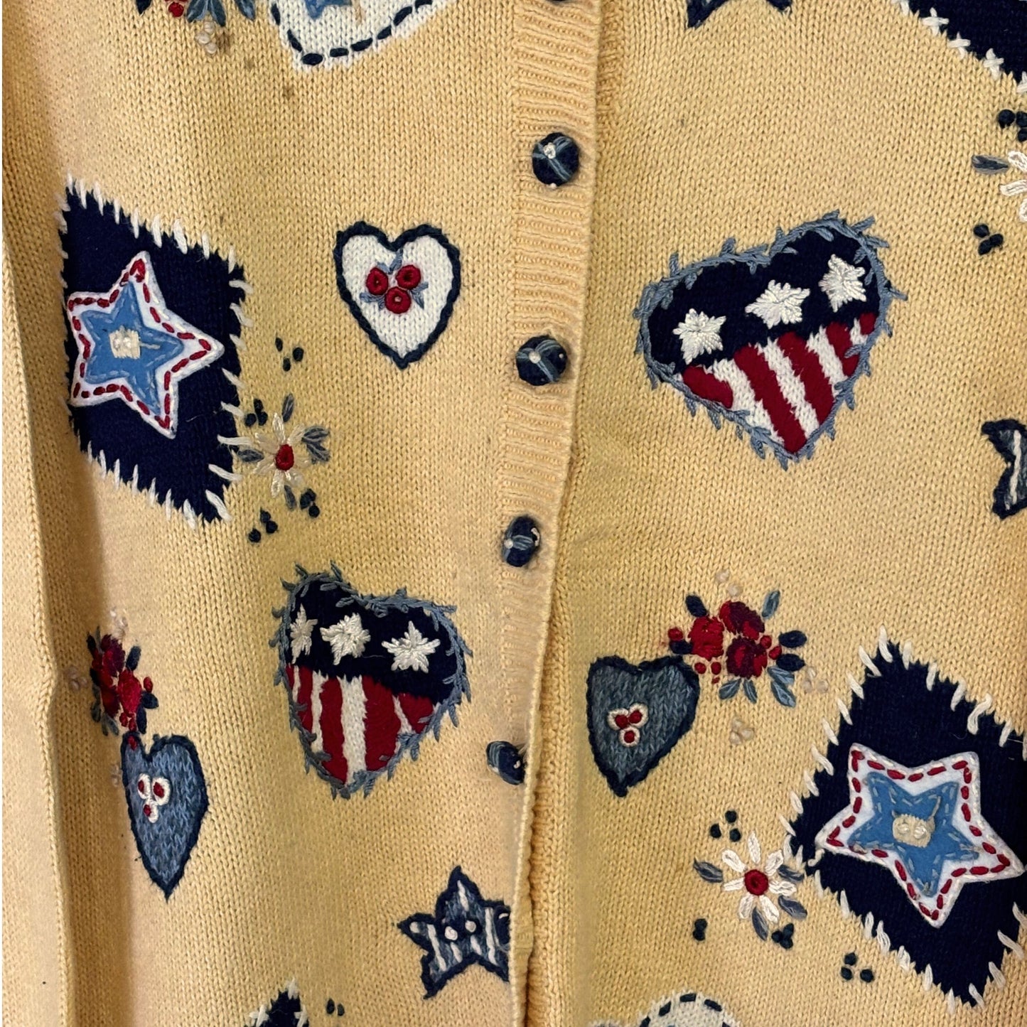 Vintage Patch Knit