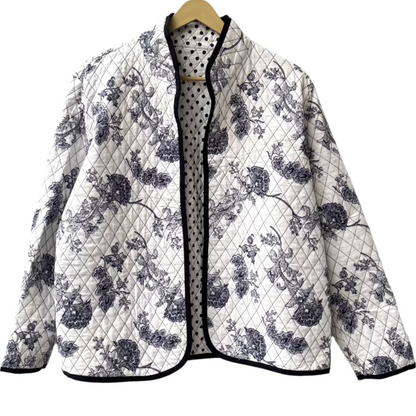 Quilted Flower Coat