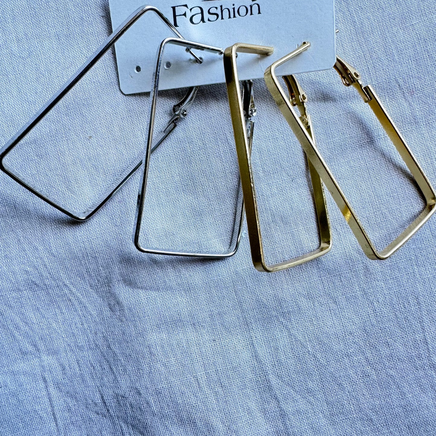 Rectangle Hoops Combo
