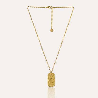 Golden Tag Necklace