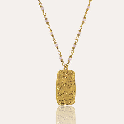 Golden Tag Necklace