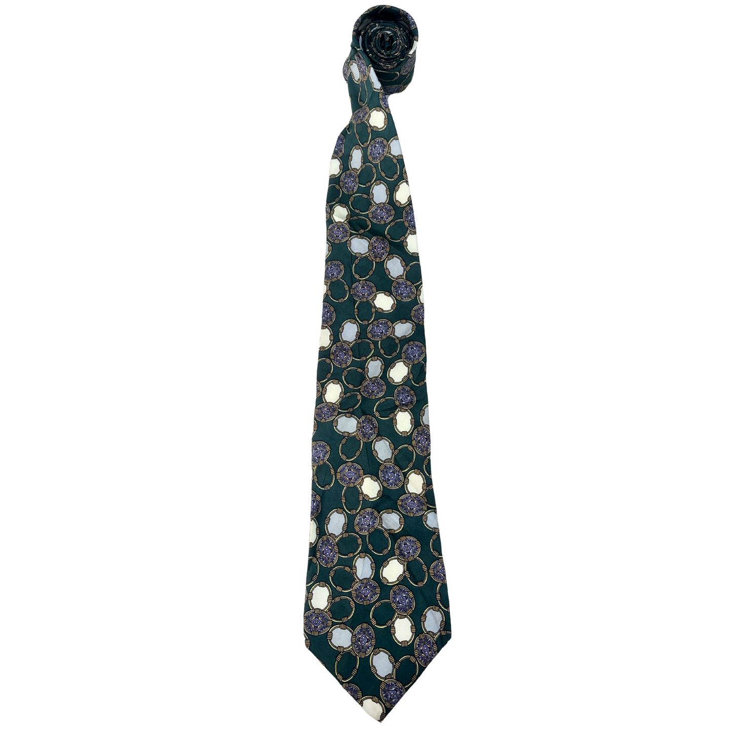 Orbit Twist Teal Tie