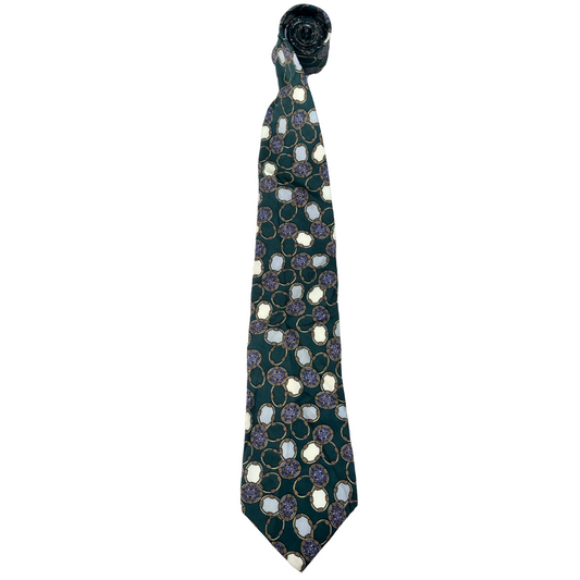 Orbit Twist Teal Tie