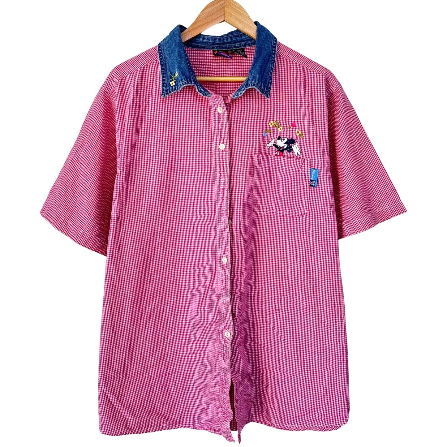 Mickey Gingham Shirt