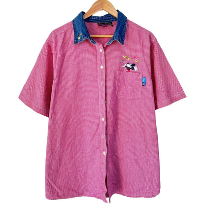 Mickey Gingham Shirt