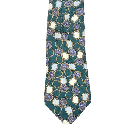Orbit Twist Teal Tie