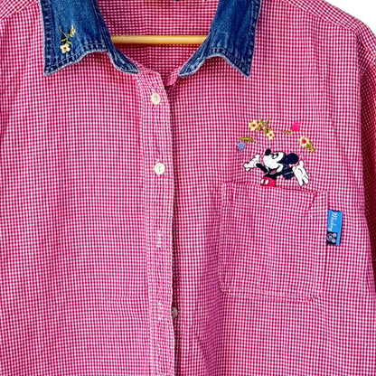 Mickey Gingham Shirt