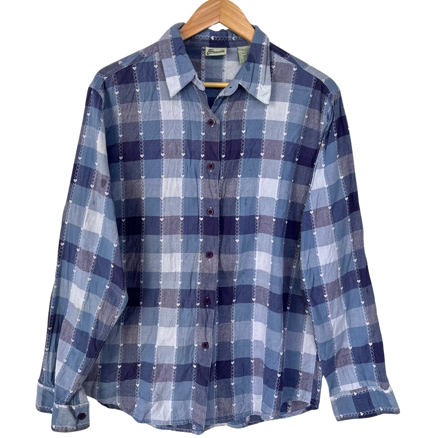 Heart Stitch Plaid