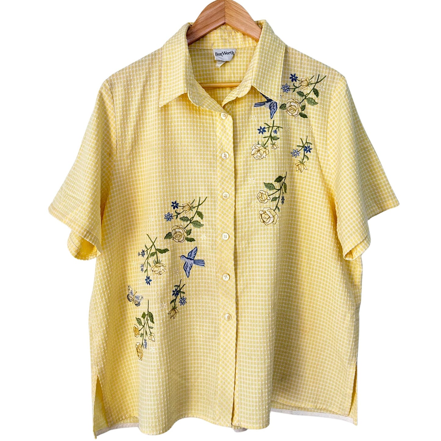 Sunshine Bird Gingham