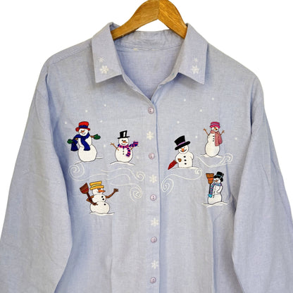 Snowman Squad Denim