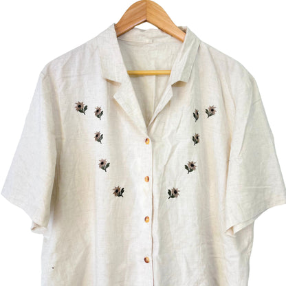 Linen Sunfloral Camp