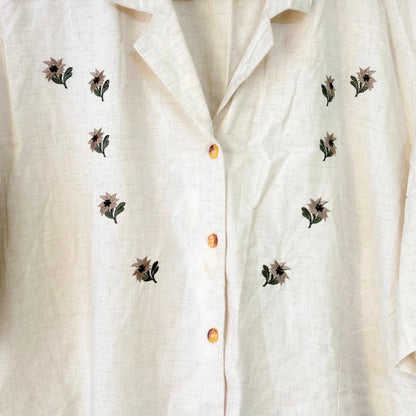 Linen Sunfloral Camp
