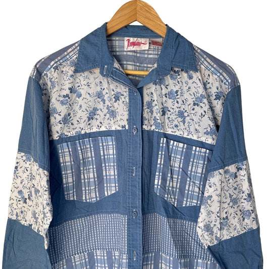 Calico Quilt Buttonup