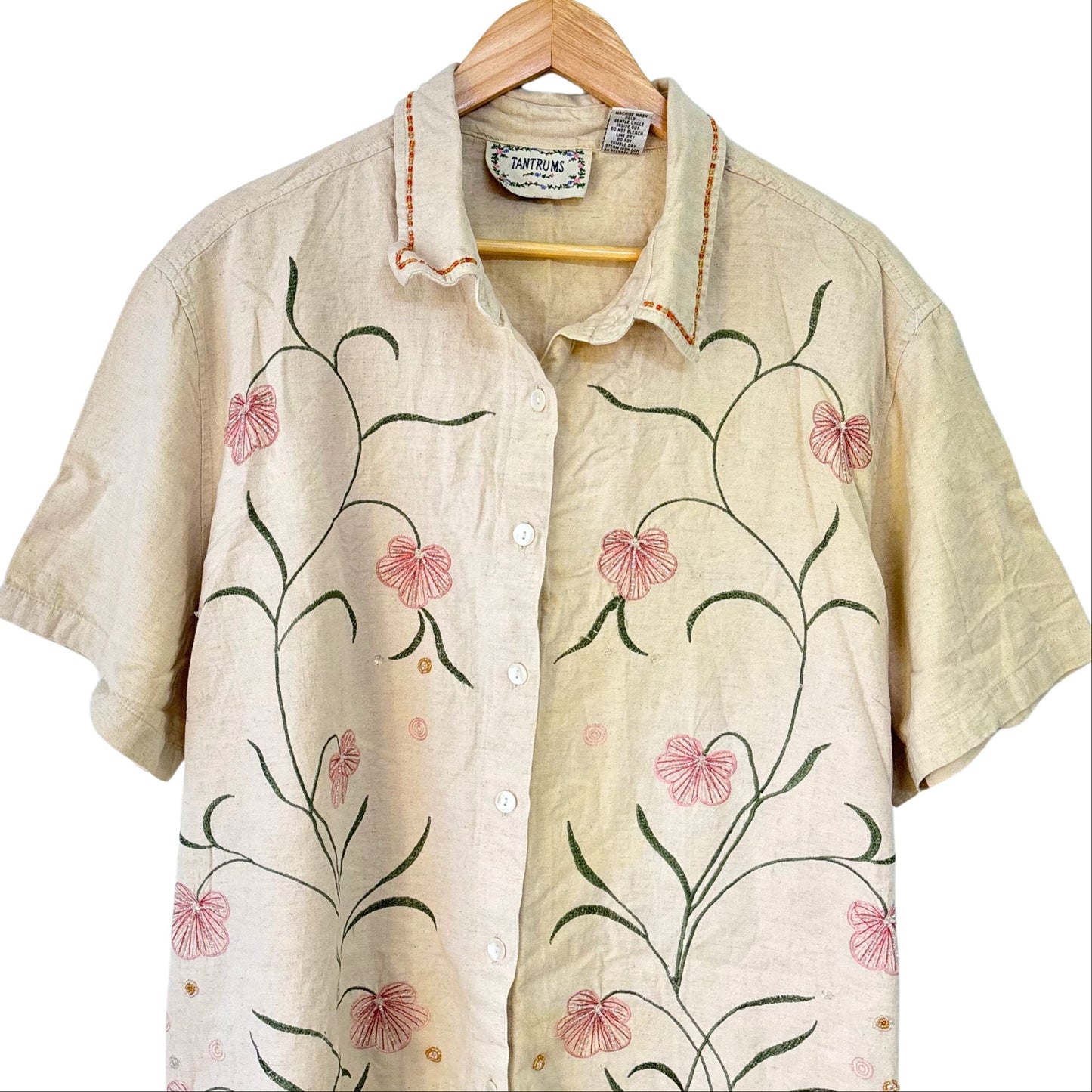 Vine Floral Linen