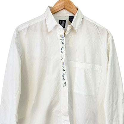 Placket Floral White