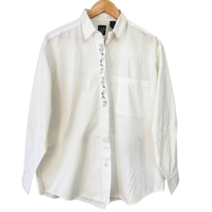 Placket Floral White