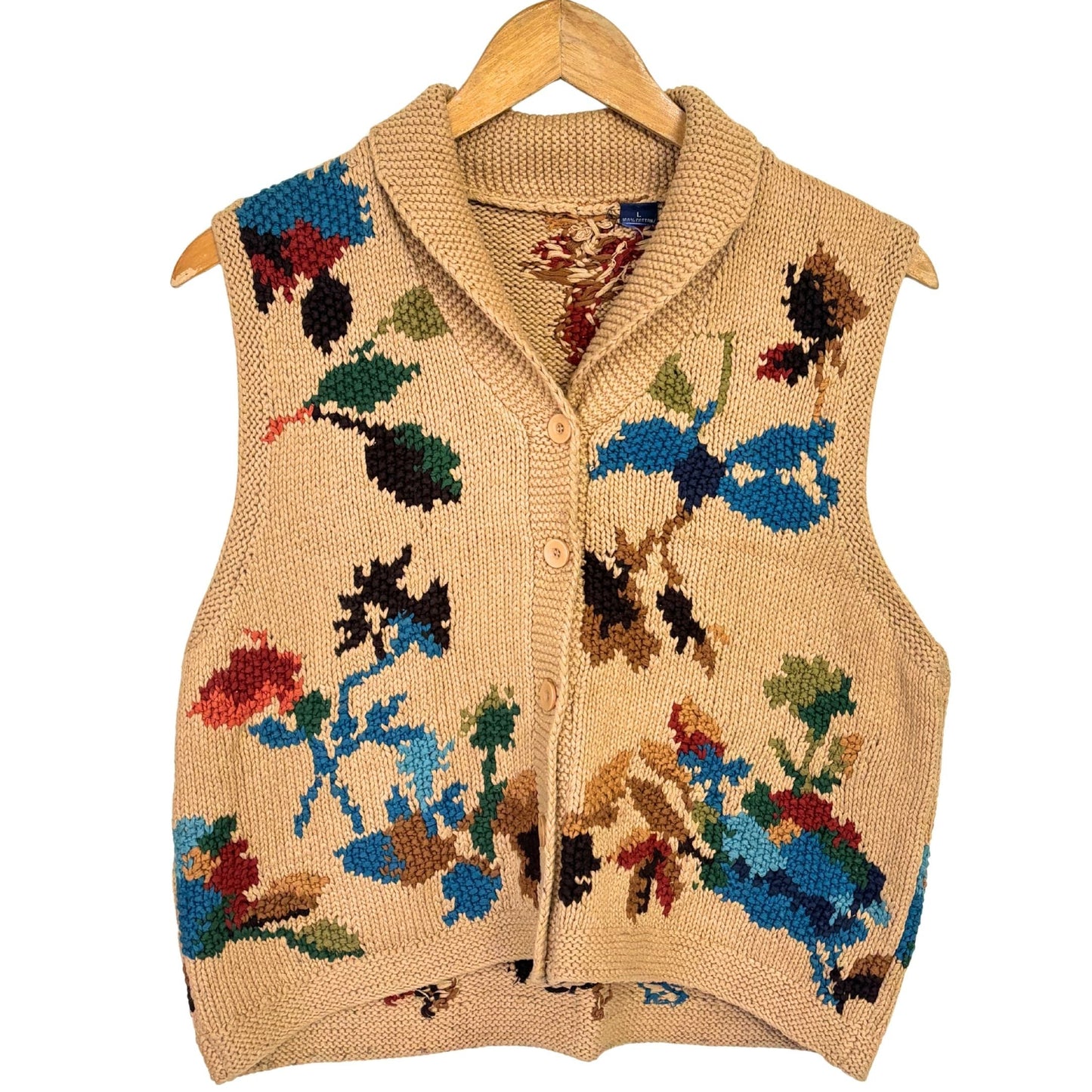 Floral Fuzz Vest
