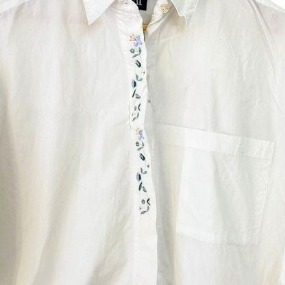 Placket Floral White