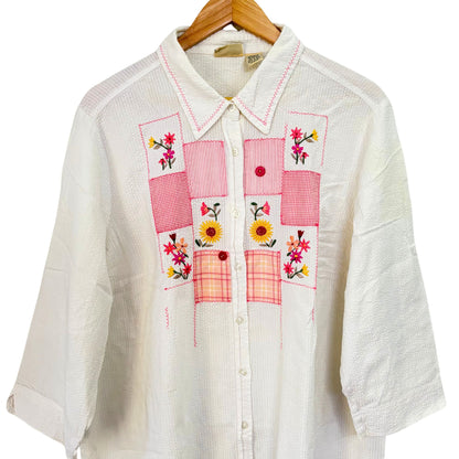 Pink Patchwork Floral