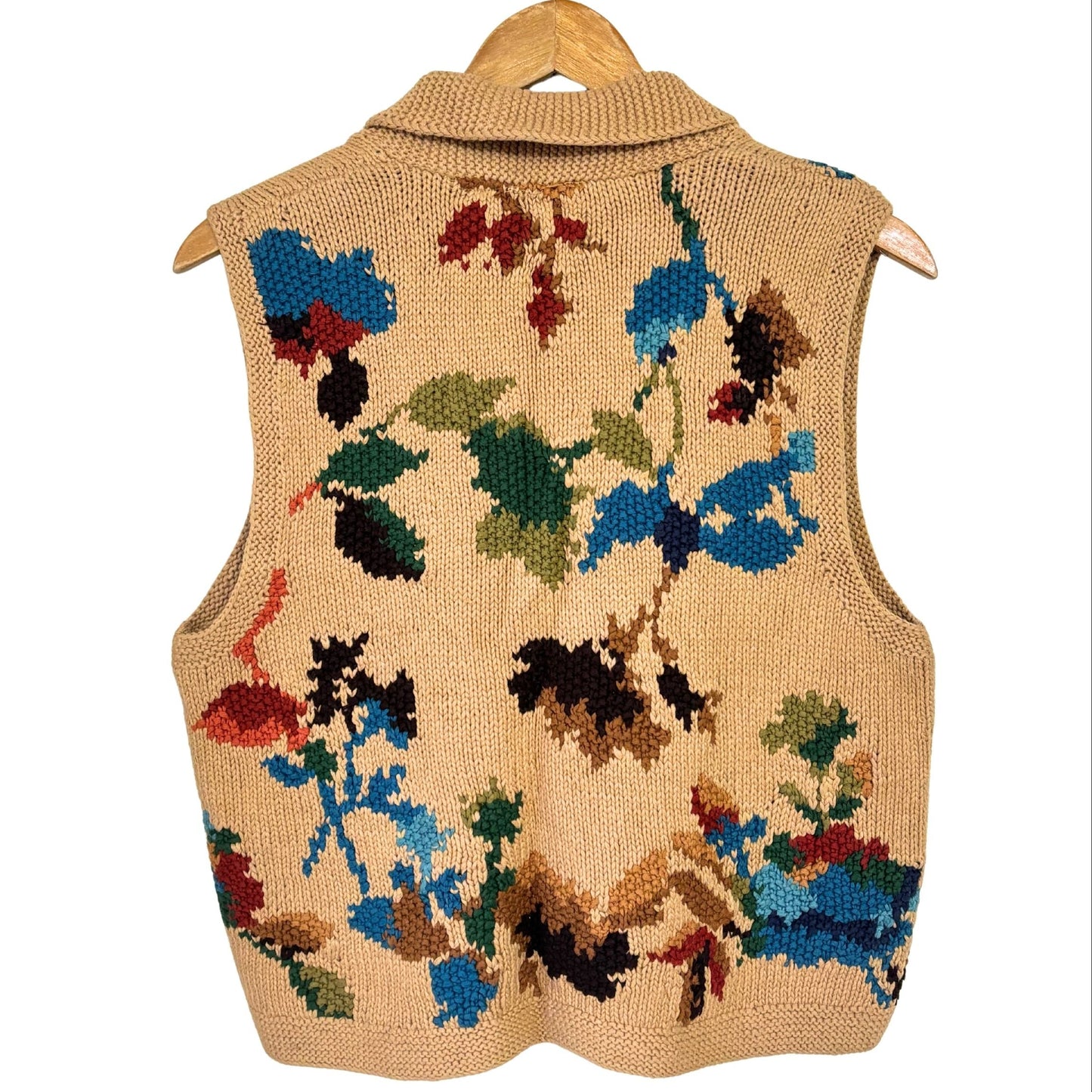 Floral Fuzz Vest