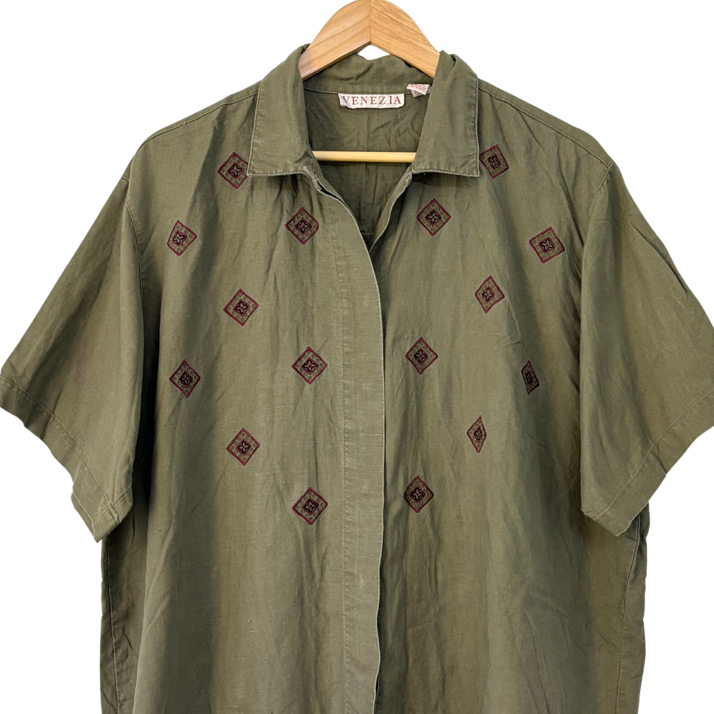 Olive Diamond Shirt