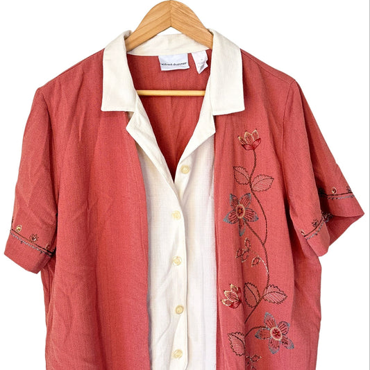 Brick Red Faux