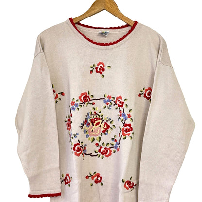 Rosy Ruffle Vintage