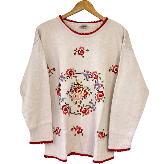 Rosy Ruffle Vintage