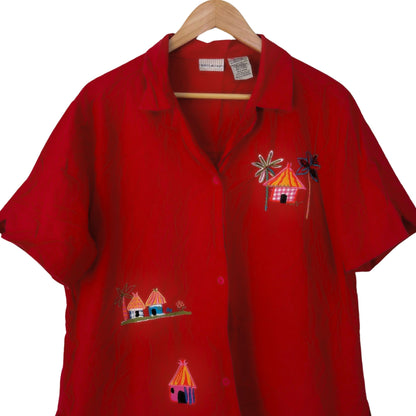 Red Tropical Heart